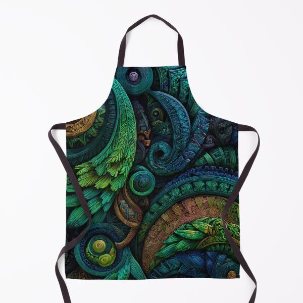 Item preview, New Zealand Māori Paua Pattern Koru Design 487 designed and sold by GrinGalore.