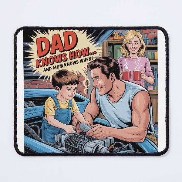 Item preview, Family, Faterhood, Father and son work together designed and sold by T-MOODY.