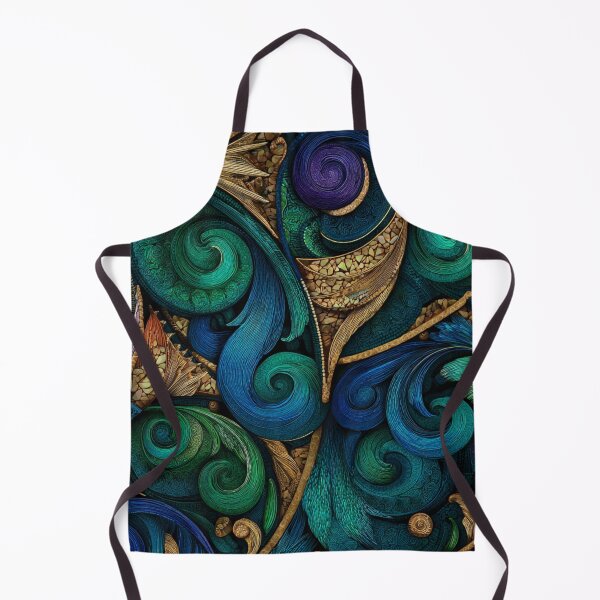 Item preview, New Zealand Māori Paua Pattern Koru Design 488 designed and sold by GrinGalore.