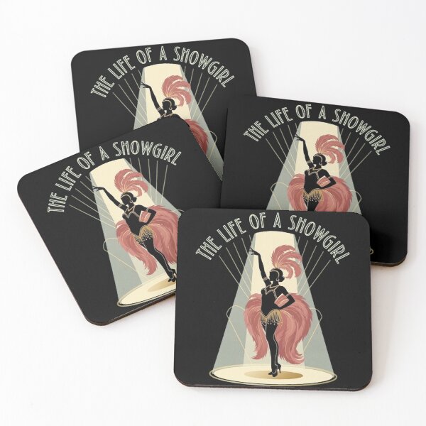 Item preview, Elegant Vintage Showgirl Silhouette - The Life of a Showgirl designed and sold by Amelia Design.
