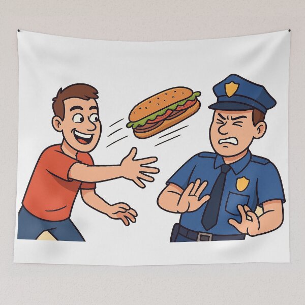 Item preview, sandwich guy designed and sold by Josinta.