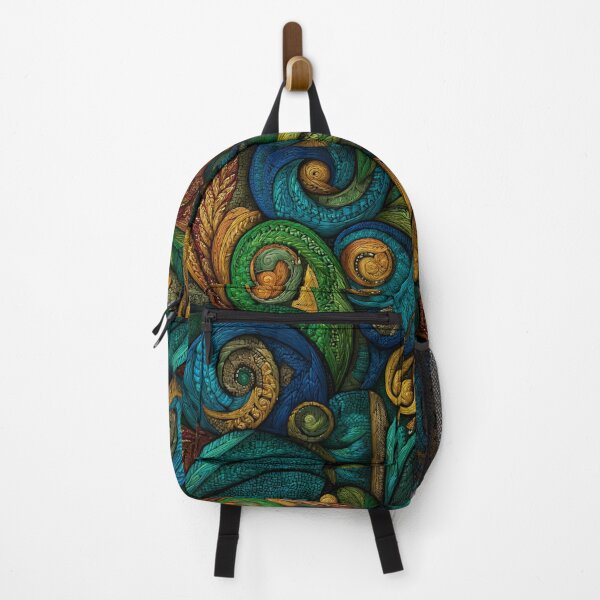 Item preview, New Zealand Māori Paua Pattern Koru Design 490 designed and sold by GrinGalore.