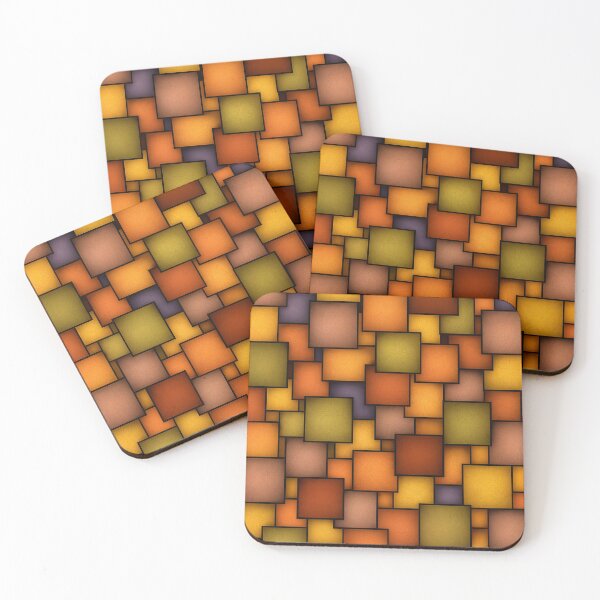 Item preview, Color Grid Mosaic designed and sold by Kaleidoscope Print.
