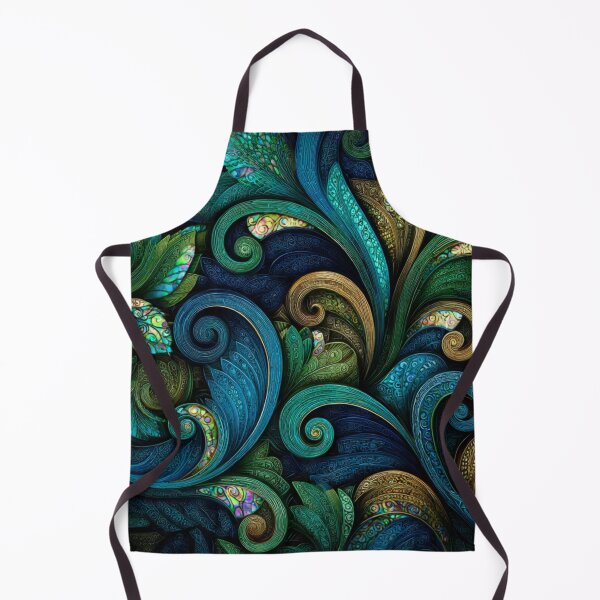 Item preview, New Zealand Māori Paua Pattern Koru Design 491 designed and sold by GrinGalore.