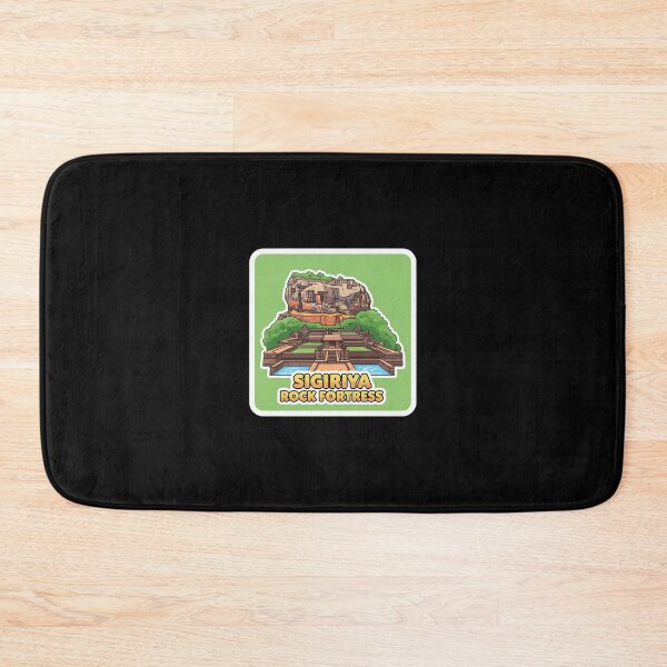 Item preview, Sigiriya Rock Fortress Sticker, Sri Lanka Landmark, Sri Lanka Gift designed and sold by Patterned by Pixels.