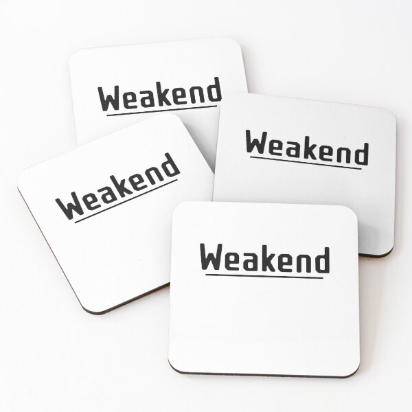 Item preview, Funny Weakend Not Weekend designed and sold by AT8K.