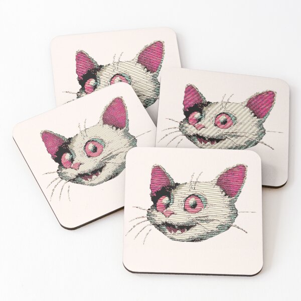 Item preview, Cute but Angry Pixel Cat Head Icon designed and sold by Bambooartist.
