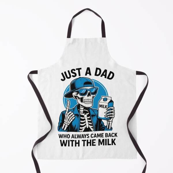 Item preview, Just a Dad Who Always came Back With the Milk – Funny Skeleton Run Champion designed and sold by SkeletonsDanger.