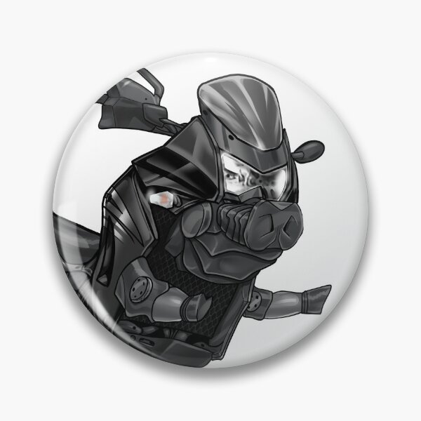 Item preview, Kawasaki KLR650 2011-2012 (Metallic Flat Raw Graystone & Ebony) for Motorcycle Riders designed and sold by MotoApparelHub.