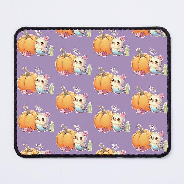 Item preview, Autumn Pumpkin Parrot – Cute Tropical Fall Bird Illustration designed and sold by Sugar Wisdom .