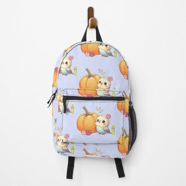 Item preview, Autumn Pumpkin Parrot – Cute Tropical Fall Bird Illustration designed and sold by Sugar Wisdom .