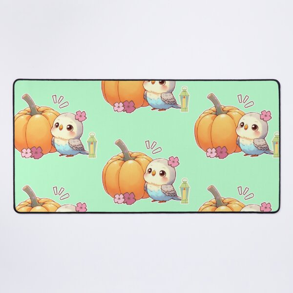 Item preview, Autumn Pumpkin Parrot – Cute Tropical Fall Bird Illustration designed and sold by Sugar Wisdom .
