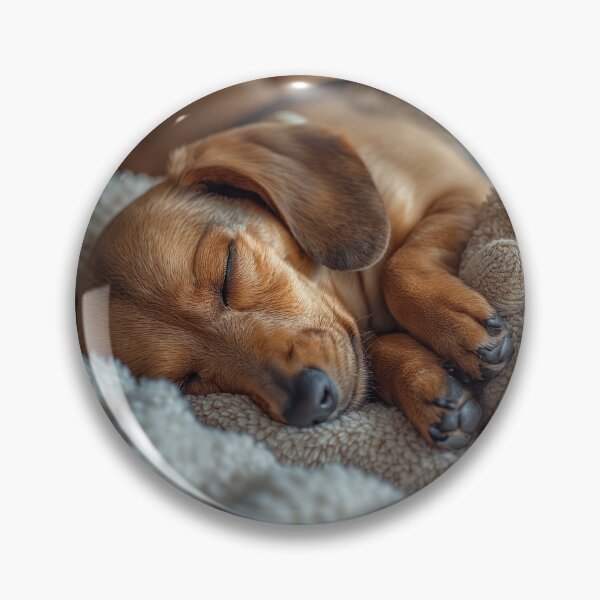 Item preview, Sleeping beauty ( dachshund pup) designed and sold by Keljawa64.