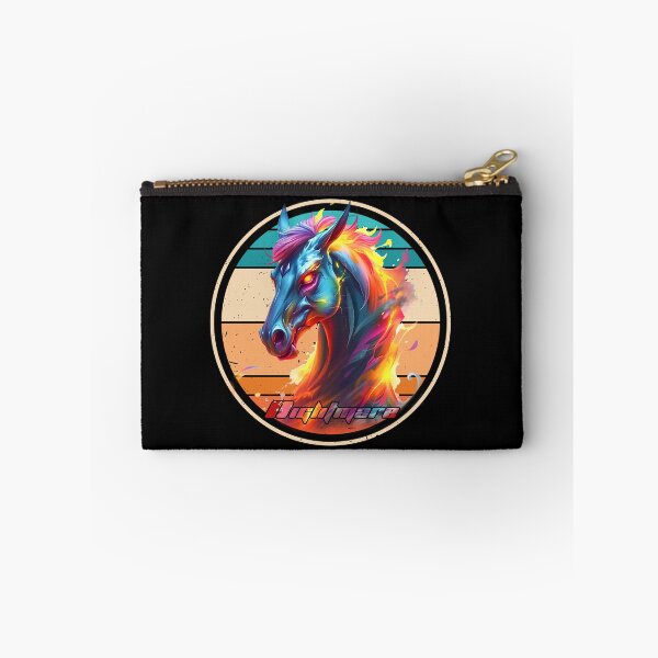 Item preview, mystical demon horse - Rainbow colors - Nightmare designed and sold by Bukhisz.