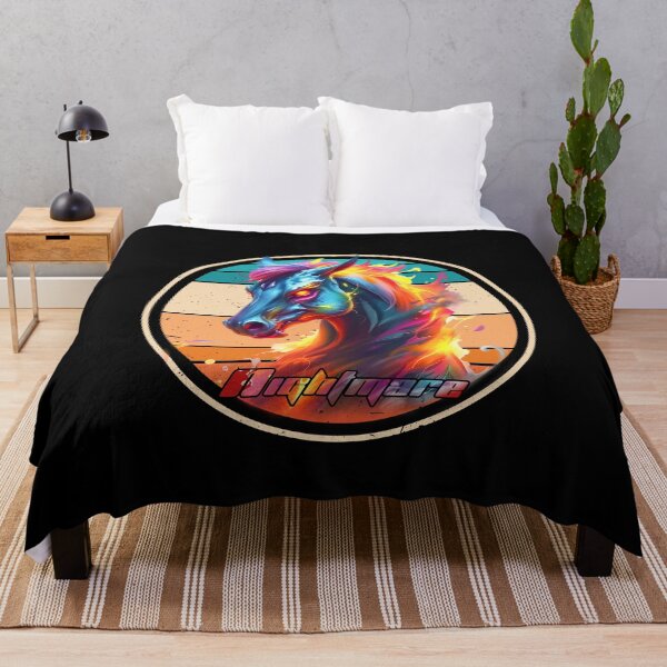 Item preview, mystical demon horse - Rainbow colors - Nightmare designed and sold by Bukhisz.