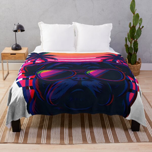 Item preview, Cool Pug Retro Vaporwave Sunset designed and sold by Dago345.
