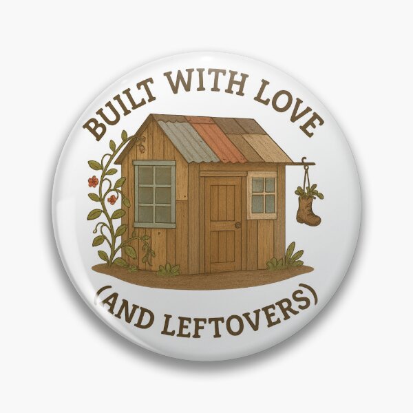 Item preview, Built with Love (and Leftovers) – Tough Kraut DIY Cottage Design designed and sold by ToughKraut.
