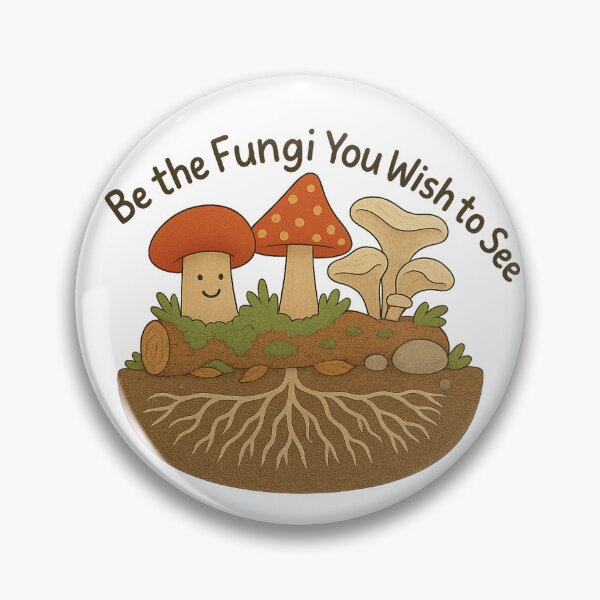 Item preview, Be the Fungi You Wish to See – Tough Kraut Mycelium Network Design designed and sold by ToughKraut.