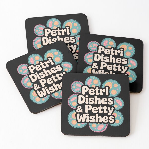 Item preview, Petri Dishes and petty wishes, funny science microbiology designed and sold by NoetherSym.