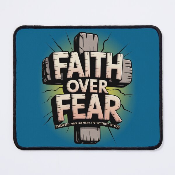 Item preview, Faith Over Fear – Psalm 56:3 designed and sold by GENX-AUTISM-DAD.