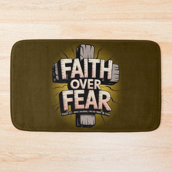 Item preview, Faith Over Fear – Psalm 56:3 designed and sold by GENX-AUTISM-DAD.