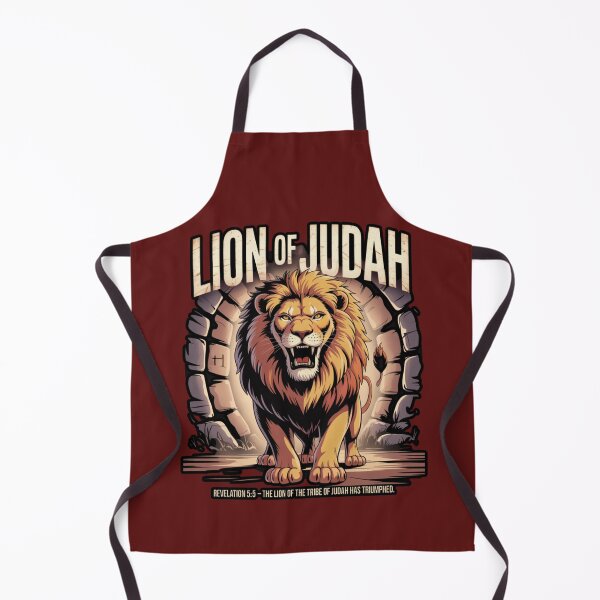 Item preview, León de Judá – Apocalipsis 5:5 designed and sold by GENX-AUTISM-DAD.