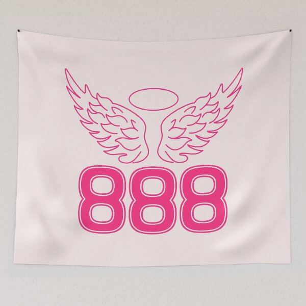 Item preview, Angel Number 888 Pink designed and sold by Jeallan Designs.