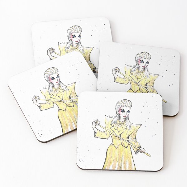 Item preview, Elips, a golden queen, watercolor designed and sold by CleyVonSlay.