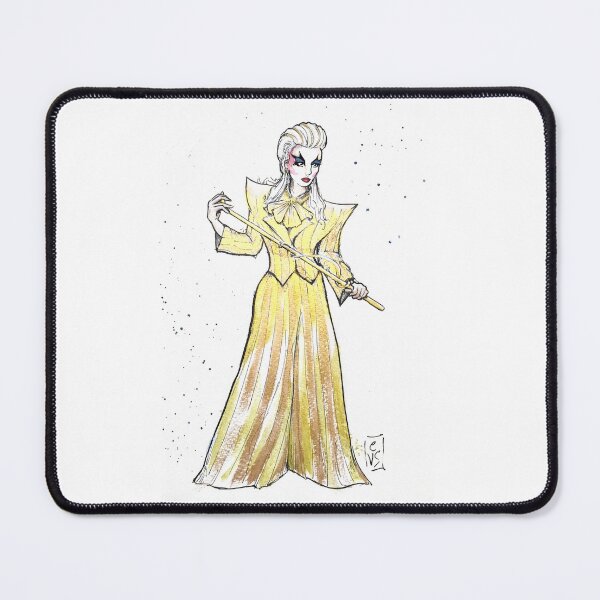 Item preview, Elips, a golden queen, watercolor designed and sold by CleyVonSlay.