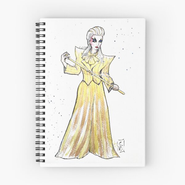 Item preview, Elips, a golden queen, watercolor designed and sold by CleyVonSlay.