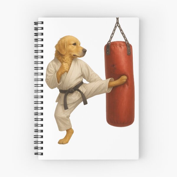 Item preview, Karate Dog v2 designed and sold by Nuclear Eden.