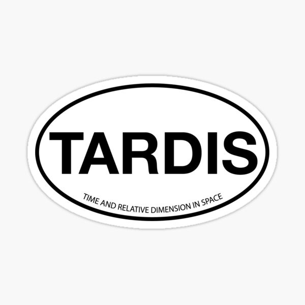 Tardis Sticker