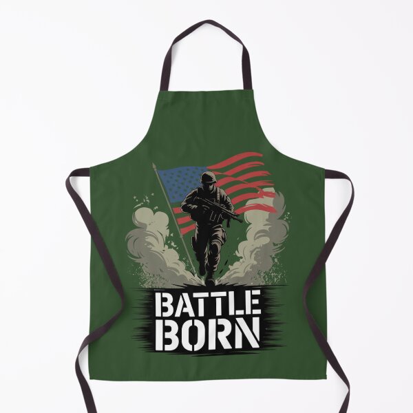 Item preview, Battle Born – Patriotic Soldier Design designed and sold by GENX-AUTISM-DAD.