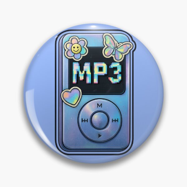 Item preview, Glitchcore MP3 Player with Holographic Stickers designed and sold by Need-Foal.
