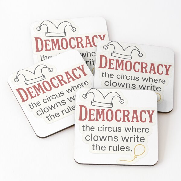 Item preview, Democracy Circus – Clown Rule designed and sold by TeezyDezignes.