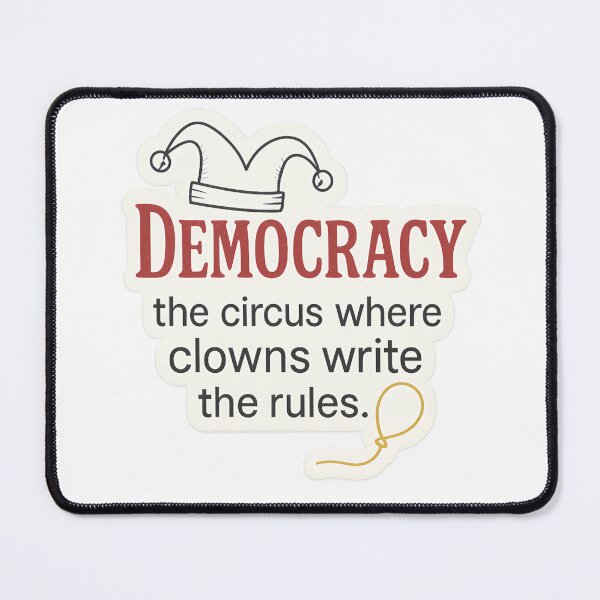 Item preview, Democracy Circus – Clown Rule designed and sold by TeezyDezignes.