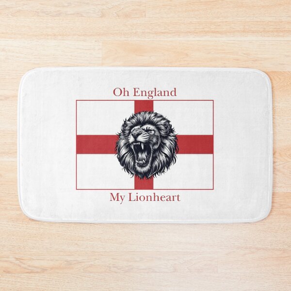 Item preview, England My Lionheart Cross of St George Flag designed and sold by PurebloodDesign.