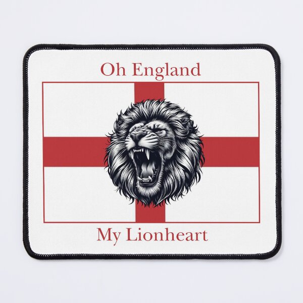Item preview, England My Lionheart Cross of St George Flag designed and sold by PurebloodDesign.