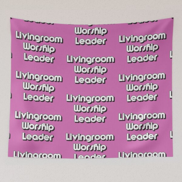 Item preview, Livingroom Worship Leader T-Shirt for Christians designed and sold by Quantum Canvas Empire.