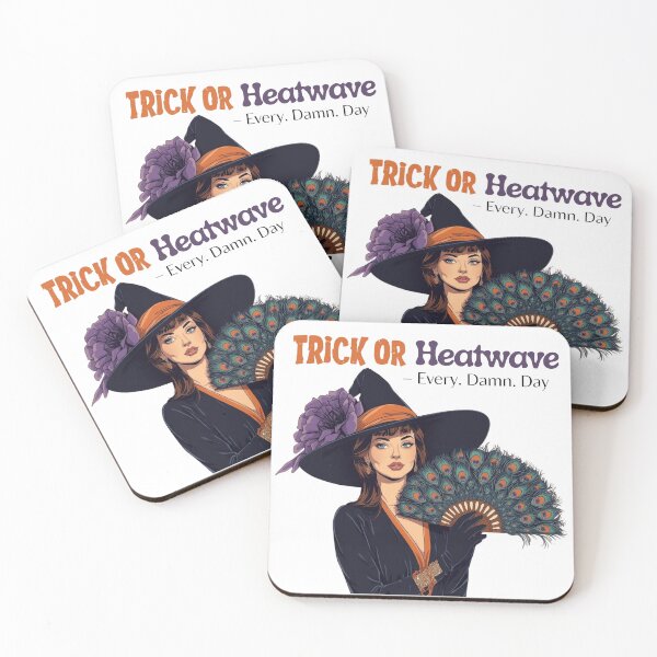 Item preview, Trick or Heatwave – Funny Menopause Witch WDNC Design designed and sold by jelonkaa.