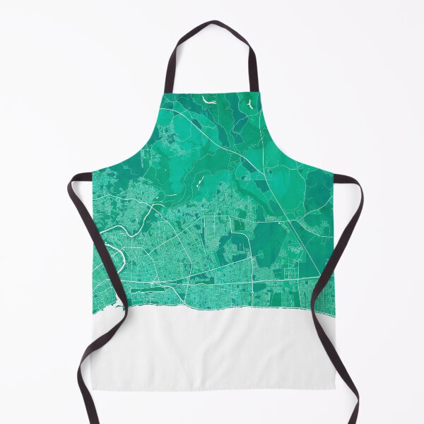 Item preview, Santo Domingo Este City Map of Dominican Republic - Watercolor designed and sold by deMAP.