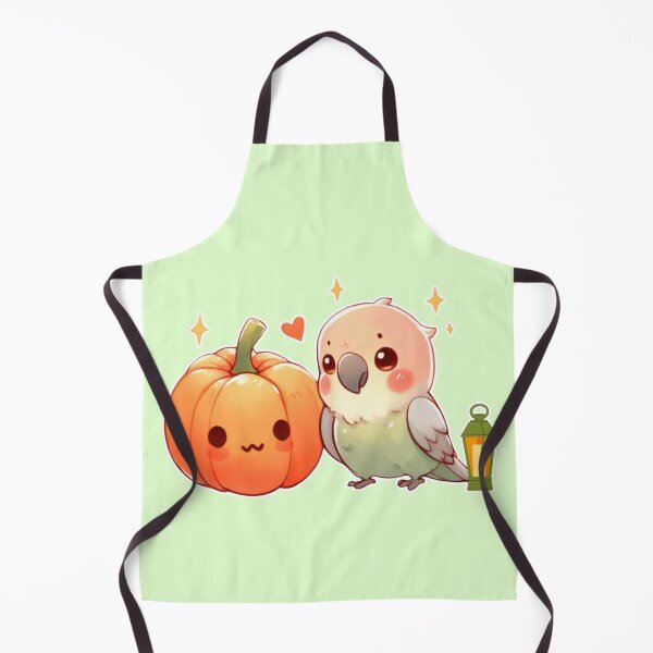 Item preview, Autumn Pumpkin Parrot – Cute Tropical Fall Bird Illustration designed and sold by Sugar Wisdom .