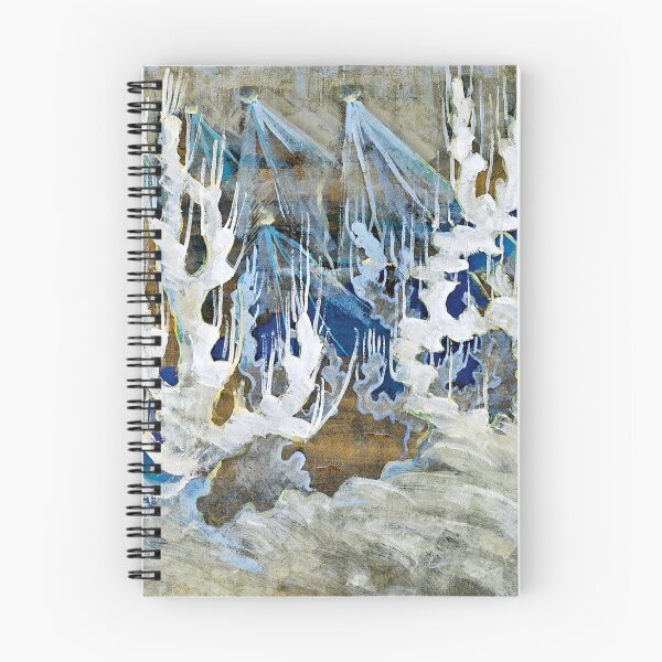 Item preview, Winter II from cycle of 8 paintings of M. K. Ciurlionis designed and sold by Lelijo.