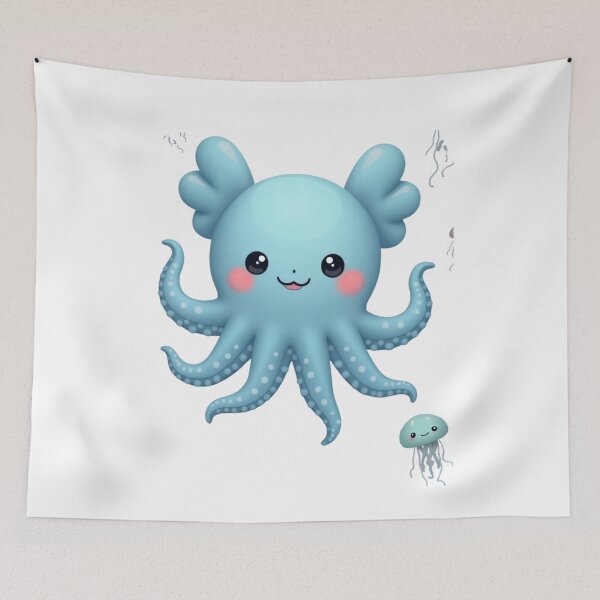 Item preview, “Blobby Meme Octopus” designed and sold by Bareradesigns.