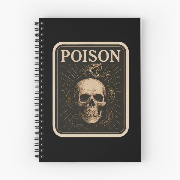 Item preview, Poison Label designed and sold by Funny Vintage Stickers And T-Shirts.