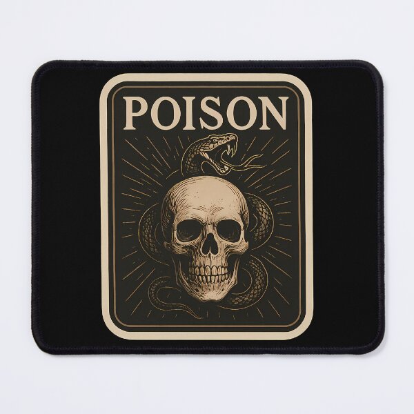 Item preview, Poison Label designed and sold by Funny Vintage Stickers And T-Shirts.