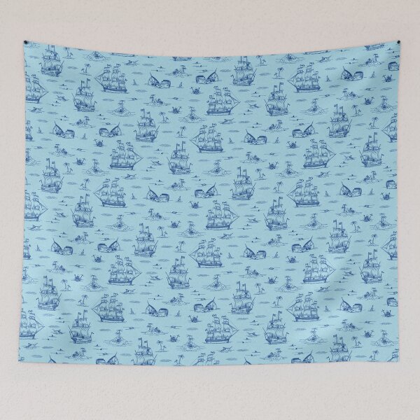Item preview, Sea with pirates designed and sold by AllegraMussato.