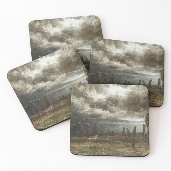 Item preview,  Stonehenge by Moonlight - David Cox (1783-1859) designed and sold by Vintage Designs +.