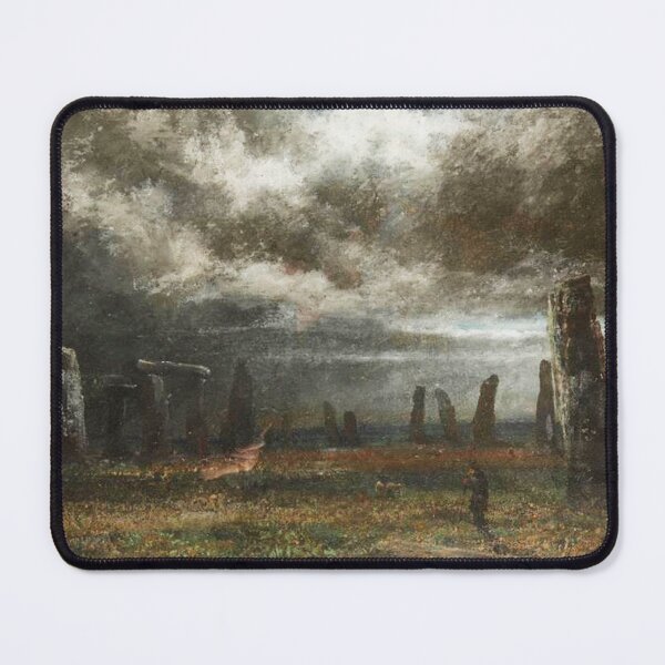 Item preview, Stonehenge by Moonlight - David Cox (1783-1859) designed and sold by Vintage Designs +.
