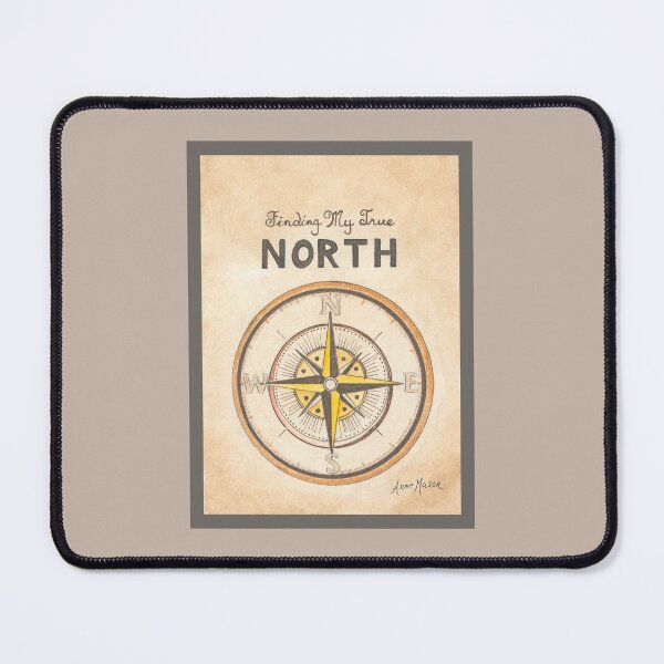 Item preview, True North - watercolor illustration designed and sold by Annie Mason Art.